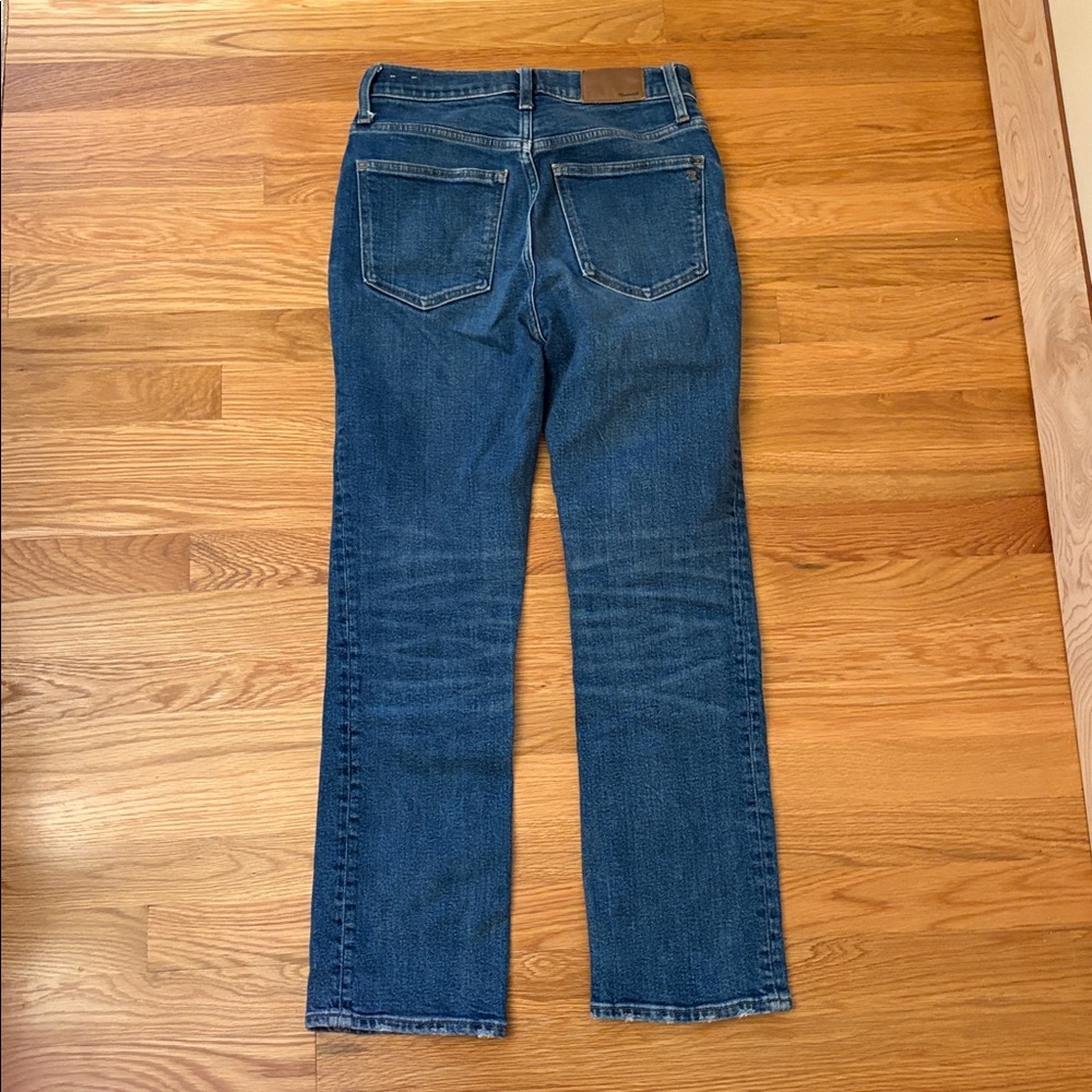 Madewell Slim Demi Boot jeans in Sundale wash - Picture 6 of 7